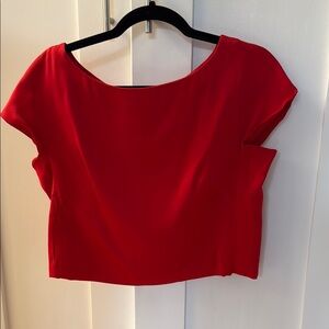 Milly red top size 6